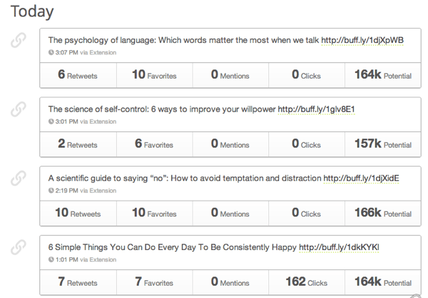 buffer analytics